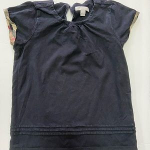 Girls Burberry top